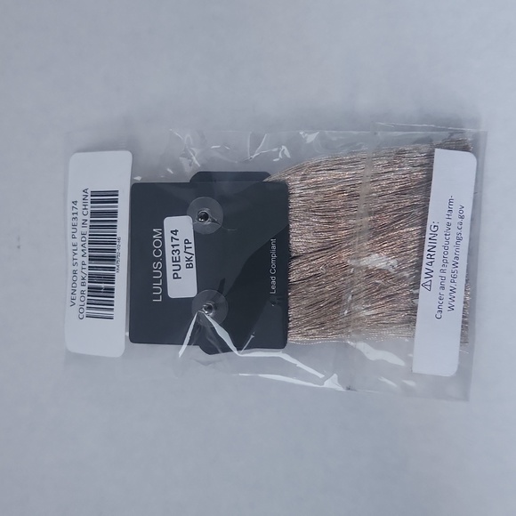 Lulu's Beige Fringe Earrings - Picture 4 of 8